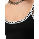Versace Dame Topper Svart M,