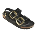 Birkenstock Dame Sko Svart 40 EU,