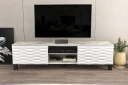 Rinorea Tv-benk 150x40,3 cm - Hvit