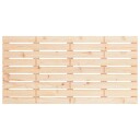 vidaXL Veggmontert hodegavl 126x3x63 cm heltre furu