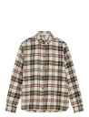 Anerkjendt Akleif Twill Check Shirt - Beige - XXL