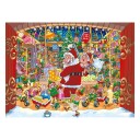 Wasgij Christmas 15 Puslespill Santa's Unexpected Delivery 2x1000 Brikker