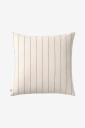 Ellos Home   Putetrekk Elly Thin Stripe i resirkulert halvlinne   Rød