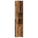  Baderomsskap gammelt tre 30x30x183,5 cm konstruert tre 8721158718082