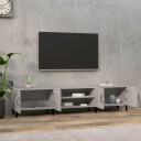 vidaXL TV-benk grå sonoma 180x31,5x40 cm konstruert tre