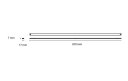 Slimline Pro Ledskinne 9,5W 4000K 1210 Lumen 870 Mm Hvid