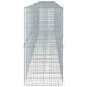 Gabionkurv med deksel 950x100x200 cm galvanisert jern