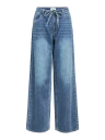 OBJROSIE MW WIDE JEANS MEDIUM BLUE