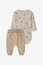 Name It baby   Body Nbnohogi Giftpack   Grå
