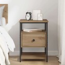  Nattbordskap artisan eik 40 x 42 x 56 cm Konstruert tre