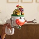 Super Mario Galaxy Movie Bowser Jr. Klovnebil Figur 13 cm NTI-888769