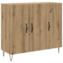  Serviesskap artisan eik 90 x 34 x 80 cm Konstruert tre