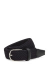 Anderson"s Elastic Woven Belt Beige - 3,5 - Navy - 85