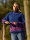 Viking Garn 2622-4c Rose Genser