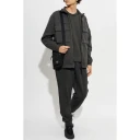 Stone Island Garment Dyed Fleece Sweatshirt Lead Grey