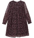 Creamie Dress Flower Dobby Black 116
