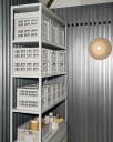 Hay Colour Crate Plastic Small Lokk Grey