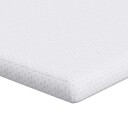 vidaXL Madrassbeskytter Hvit 90 x 200 cm Jacquard Stoff
