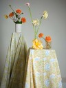 Mathilde duk 170x270 cm beige blå grønn