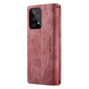 Caseme C30 Multifunksjonell Samsung Galaxy A33 5G Lommebok-deksel Rød