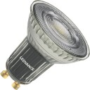 Ledvance GU10 6,1W Klar LED-Spotpære 2700K med Høy Fargegjengivelse