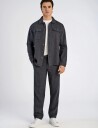 Lindbergh Cotton Linen Blazer Black XL