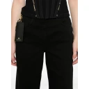 Elisabetta Franchi Dame Jeans Svart W29,