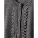 The Garment Dame Strikkevarer Grå L,