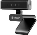 Sandberg Face ID Mini Pro Webkamera 5MP 2592x1944 piksler USB C Svart