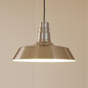 Lindby hengelampe Laylan svart/hvit Ø 46 cm metall