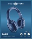 MusicSound Trådløse Hodetelefoner - Blå