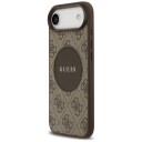 Guess 4G Circle Classic MagSafe mobildeksel til iPhone Air - Brun
