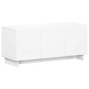 vidaXL TV benk 90 x 34,5 x 40 cm Hvit Konstruert tre