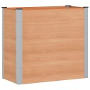 vidaXL Høybed Brun 100 x 50 x 91 cm