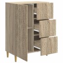 Serviesskap Sonoma eik 66 x 34,5 x 90 cm Konstruert tre