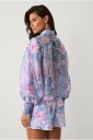 Ellos Collection   Semitransparent bluse   Blå