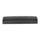 Graph Tech Pt-6041-00 Svart Tusq Xl Slotted Nut, Y-Style, Rounded, Flat
