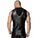 Noir Handmade Topp med Hette       - S