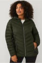 Zizzi   Jakke caSally L/S Jacket   Grønn