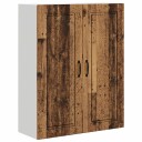  Kjøkkenskap med dør Gammelt tre 80 x 31 x 100 cm Konstruert tre