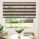  plisségardin lys grå 40x200 cm Stoff Bredde 39,4 Polyester