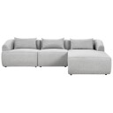 Hjørnesofa Svansele   Grå/ Venstrevendt