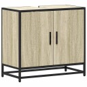 Vidaxl Servantskap sonoma eik 65x33x60 cm konstruert tre 849265