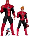 DC Multiverse 7in With Megafig 2PK  Atrocitus and Red Lantern Corps
