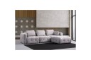 Yvara Sofa med Divan 4 sits   Lysegrå