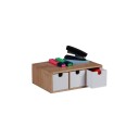 Rxs Skuffeboks I Bambus & Mdf 3 Rom