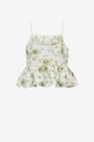 byTimo   Topp Cotton Taffeta   Hvit
