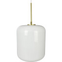 Dyberg Larsen Silvia D25 Taklampe Opal/ Messing