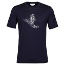 Icebreaker Tech Lite Ii Ss Tee Skiing Yeti Herre Ib/Midnight Navy M