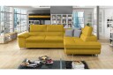 Reginia Sofa med Sjeselong 3 seter   Gul/Lys grå